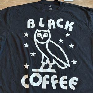 OVO X black coffee, concert tee